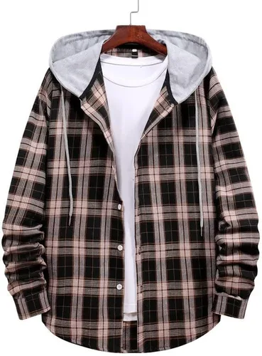 Vista 3 de EELHOE Mens Hoodie Sweaters Casual Midweight Long Sleeve Tops with Hood Loose Fit Stretch Print Graphic Pullover