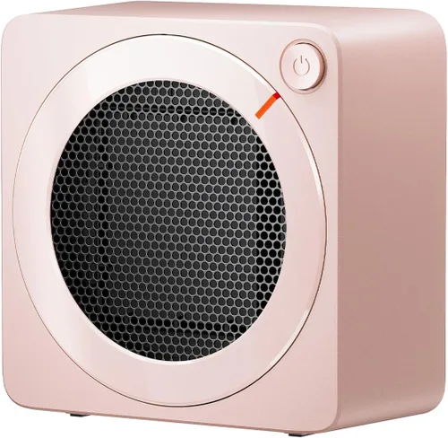 Vista 10 de Gaiatop Mini calentador de espacio, ligero PTC de cerámica de calentamiento rápido, 500 W, eficiencia energética para uso en interiores