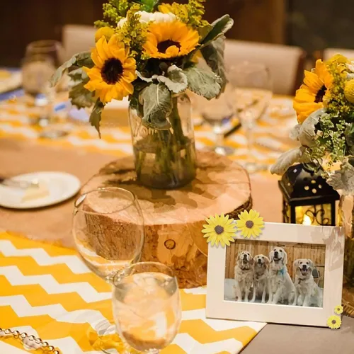 Vista 6 de HADDIY Girasol de resina para manualidades, 50 piezas pequeñas de margaritas decorativas amarillas para adornos de álbumes de recortes, bricolaje