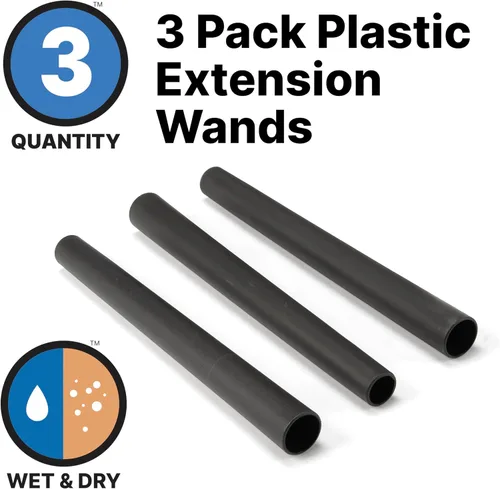 Vista 4 de Shop-Vac 90614-00 1 – barra extensora de 3 partes 1/4 pulgadas