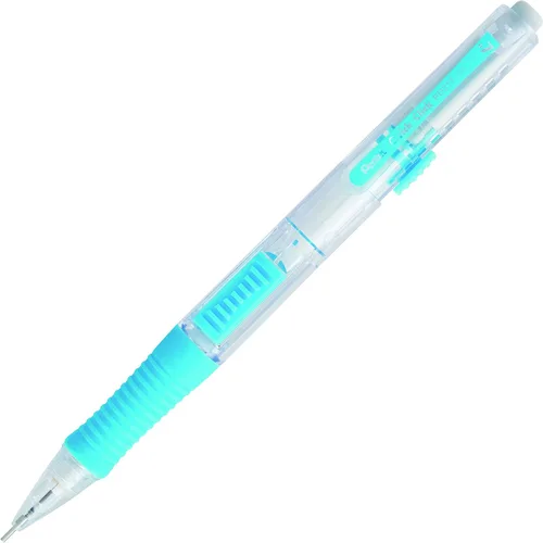 Vista 82 de Pentel QUICK CLICK - Portaminas mecánico (0.7mm), cuerpo verde, caja de 12 lápices (PD217D)