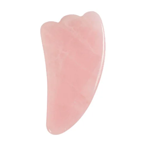 Vista 12 de Bonito raspador de piedra Gua sha tabla de raspar herramientas de masaje (aventurina verde rosa cóncava)