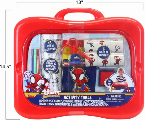Vista 5 de Mesa de actividades Spidey