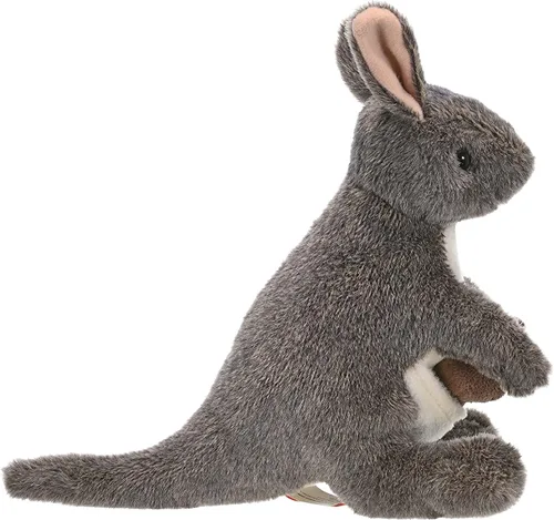 Vista 8 de Wild Republic Canguro con peluche Joey, animal de peluche, regalos para niños, peluches, de 8 pulgadas, 8 pulgadas, modelo: 10867