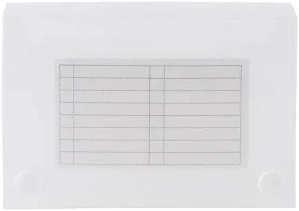 Vista 2 de Filexec Products Estuche para tarjetas de índice de 3 x 5 pulgadas, transparente, paquete de 2 (50306-20233)