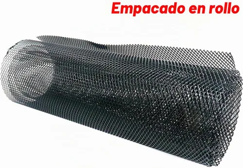 Vista 6 de Modengzhe Car GrilleMesh, 40 x 13 inch Universal Black Mesh Grille Insert Rollo de malla de rejillas automotrices de aleación de aluminio