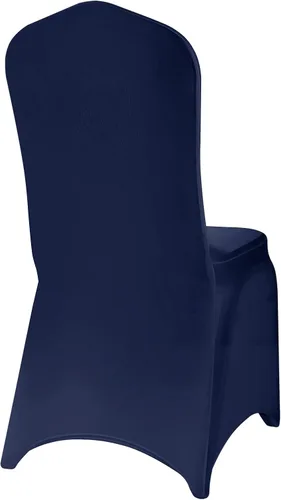 Vista 95 de Funda de elastano para silla, 12 unidades, fundas para silla, fundas para sillas de sala de estar, funda extraíble lavable y elástica para silla