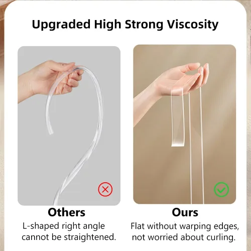 Vista 5 de Protector de borde a prueba de bebés para niños, tira protectora de borde transparente, protectores de esquina de seguridad, a prueba de niños