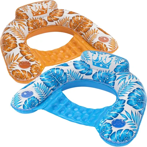Vista 18 de Jasonwell Silla flotante inflable para piscina - Flotadores de piscina, silla flotante para piscina, flotadores de descanso para piscina, silla