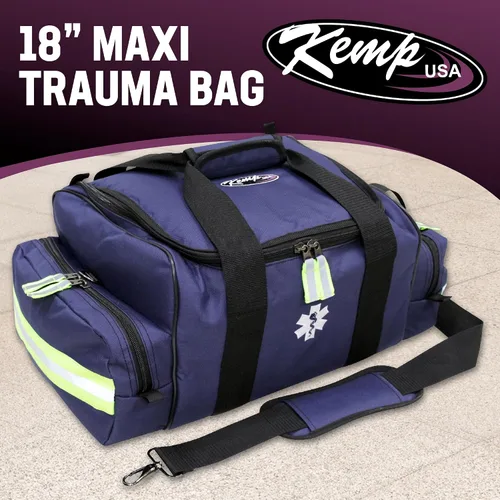 Vista 2 de Bolsa de trauma Maxi Kemp USA, Azul marino, Moderno