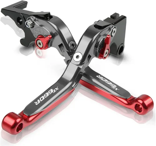 Vista 10 de Para Yamaha XT660R XT660 R 2014 2015 2016 2004-2017 Accesorios de motocicleta motocicleta ajustable extensible freno embrague palancas