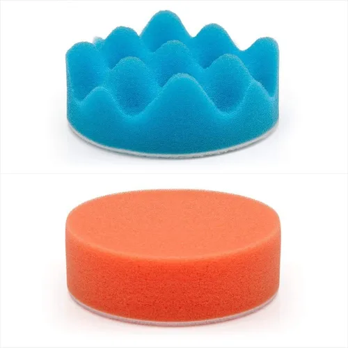 Vista 8 de Kit de almohadillas de pulido y pulido de 3 pulgadas, 11 almohadillas de pulido con adaptador de taladro, almohadilla pulidora de espuma para cera
