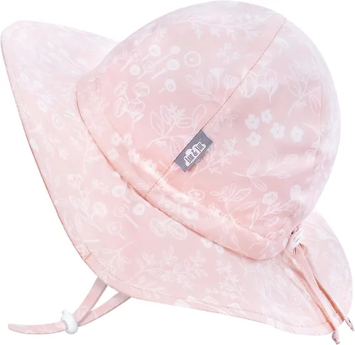 Vista 34 de JAN & JUL Sombrero de sol de algodón UPF 50+ con ala ancha para niñas pequeñas