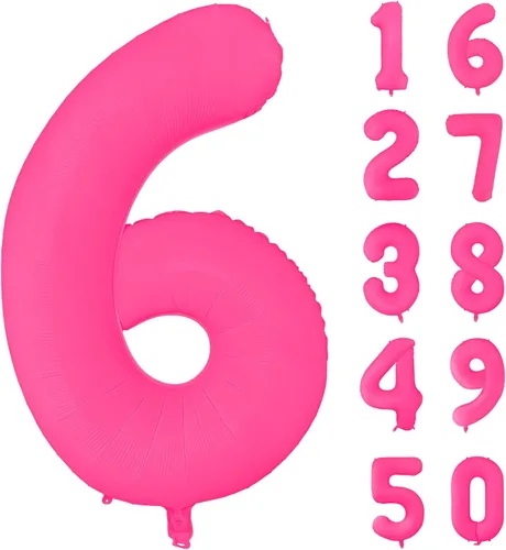 Vista 58 de Globos gigantes de helio de aluminio de 40 pulgadas, color negro, globos digitales grandes del número 0 para decoración de fiesta de cumpleaños