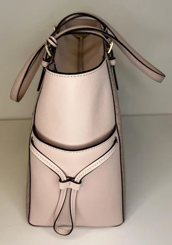 Vista 7 de MICHAEL Michel Kors Gilly - Bolso grande de viaje con cordón con doble cremallera y gancho de Michael Kors