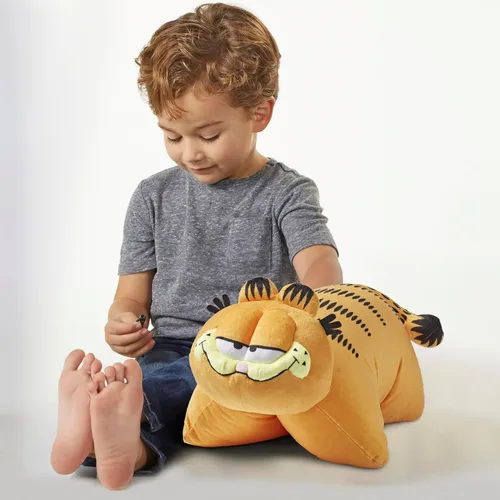 Vista 3 de Pillow Pets Nickelodeon Garfield, juguete de peluche de 17 pulgadas