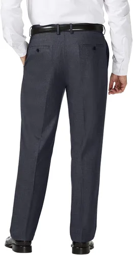 Vista 3 de J.M. Haggar Men's Classic Fit Flat Front Dress Pant-Regular and Big & Tall Sizes