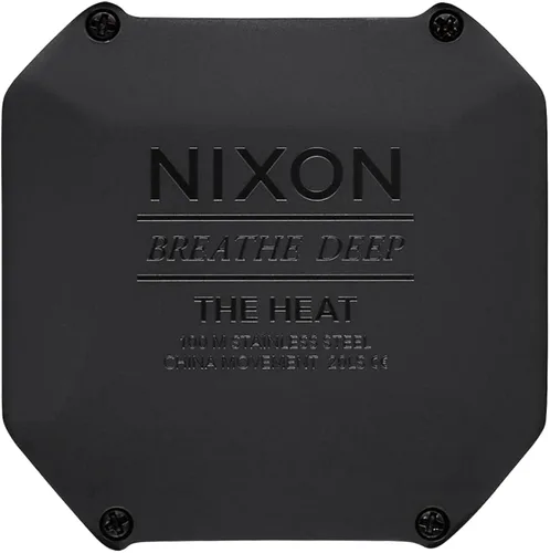 Vista 4 de NIXON Heat A1320 - Reloj digital para hombres y mujeres 3281ft resistente al agua para entrenamiento y correr relojes deportivos ultra finos