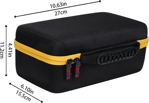 Vista 4 de khanka Estuche de transporte duro de repuesto para DEWALT 20V MAX 3 en 1 herramienta de corte sin escobillas (DCS438B), solo funda