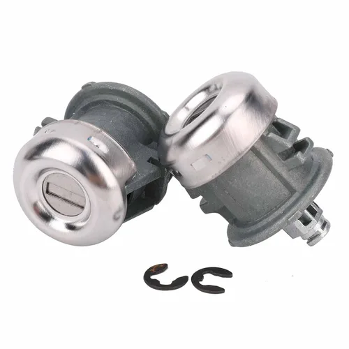 Vista 6 de Cilindro de cerradura de puerta con juego de llaves compatible con Ford F150 1997-2011 F250 1997-99 F350 Super Duty 1998-2016 - Sustituye a