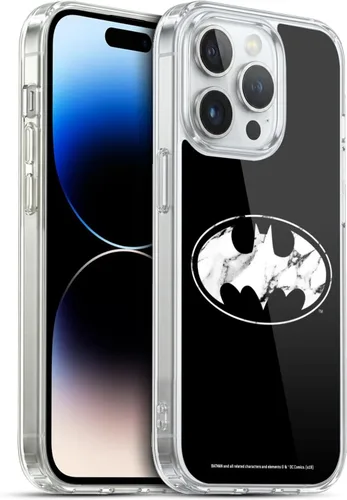 Vista 417 de Head Case Designs Funda de gel con licencia oficial de Batman DC Comics Bat Signal Logos [protección de grado militar] compatible con Apple iPhone 7