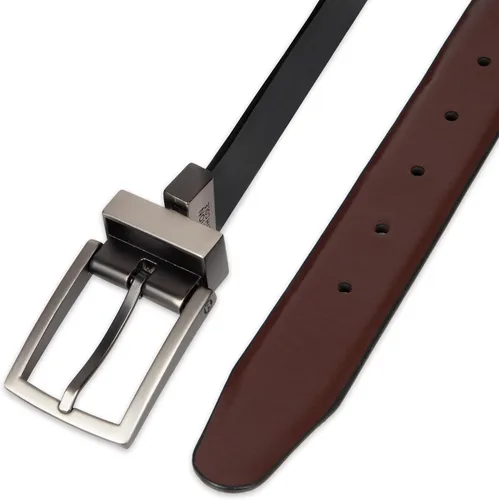 Vista 5 de Kenneth Cole REACTION Cinturón reversible dos en uno para hombre
