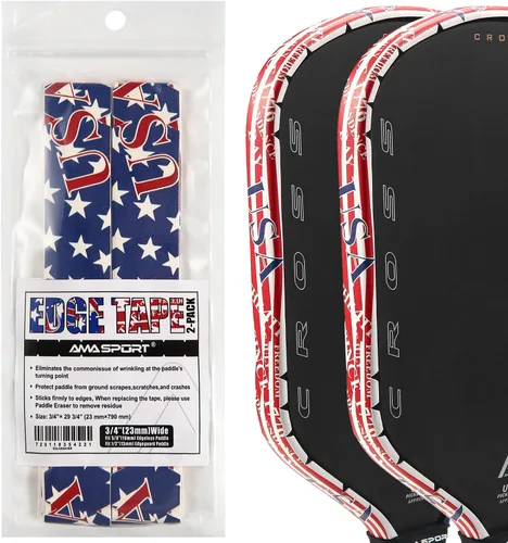 Vista 136 de PICKLETECH Cinta de protección de pala de pickleball – Protector de borde de cabeza de paleta – Cinta de protección de borde de raqueta ajuste
