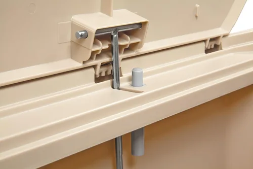 Vista 6 de Rubbermaid Commercial Products Slim Jim - Papelera de plástico, botes de basura con pedal