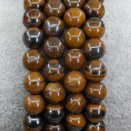 Vista 31 de Amandastone Pulsera elástica de cuentas redondas de 0.315 in con piedras preciosas naturales de 7 pulgadas