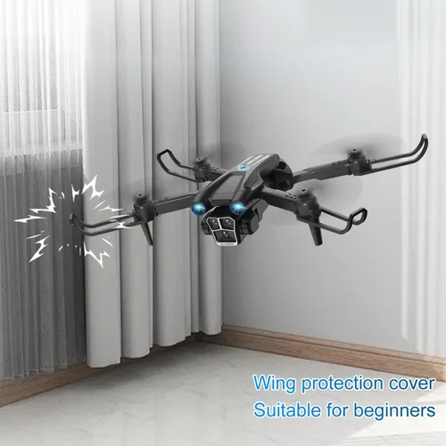Vista 11 de Dron con cámara 1080P HD, mini dron para principiantes, niños y adultos, cuadricóptero RC con 2 baterías, estuche de transporte, vuelo estable