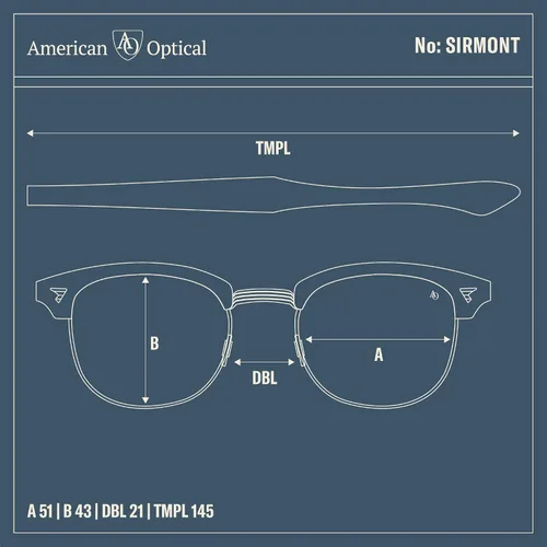 Vista 4 de AO Sirmont Sunglasses - Lentes de nailon AOLite