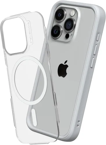 Vista 10 de RhinoShield Funda modular compatible con MagSafe para [iPhone 15 Pro Max] Mod NX - Fuerza de tracción magnética superior, cubierta protectora