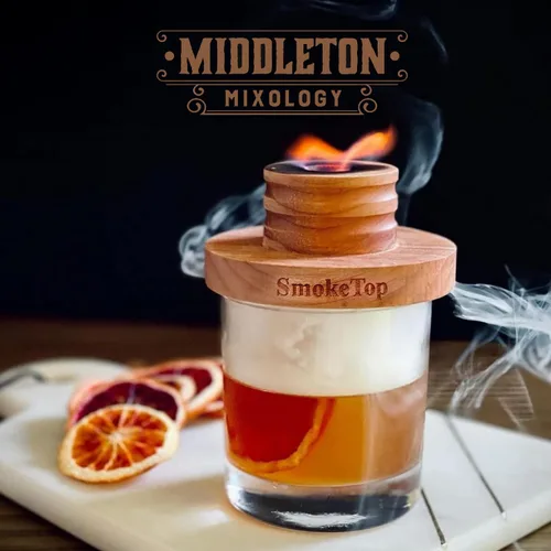 Vista 8 de Bolsa SmokeTop® de 4 onzas, chips ahumadores de cóctel para cócteles antiguos, whisky y bourbon - por Middleton Mixology Made in the USA (800 usos)