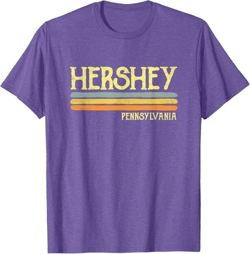 Vista 12 de Camiseta vintage de regalo de recuerdo de Hershey Pennsylvania PA, Negro, S