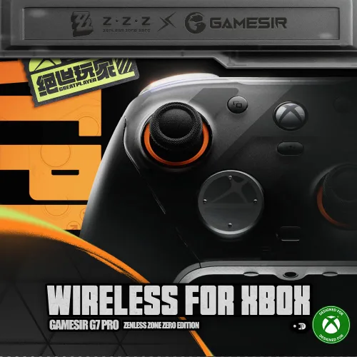 Vista 2 de GameSir G7 Pro Wireless Gaming Controller - Officially Licensed for Xbox Series XS, Xbox One, Windows PC & Android, TMR Joysticks, 1000Hz Polling