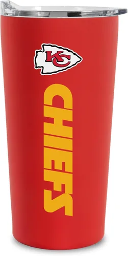 Vista 22 de Rico Industries Vaso de fútbol NFL suave al tacto, fácil agarre