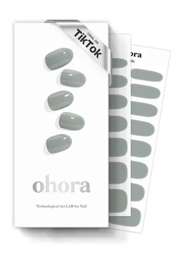 Vista 8 de ohora Tiras de uñas de gel semicuradas (N Clean Girl), color rosa, gelatina, funciona con cualquier lámpara UV/LED, calidad de salón, larga