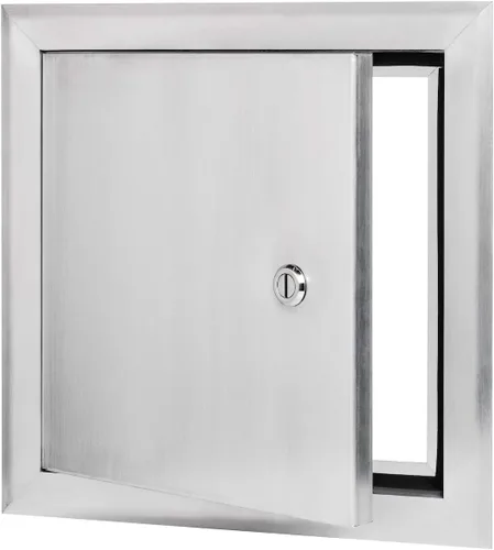 Vista 6 de Premier 2400 Series Puerta de acceso universal de aluminio 14 x 14 (pestillo de cilindro con llave)