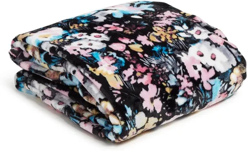 Vista 54 de Vera Bradley Manta de forro polar para mujer, manta de felpa suave para sofá, dormitorio y decoración del hogar