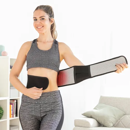 Vista 2 de Faja Térmica Correctora con Imanes de Turmalina Tourmabelt InnovaGoods