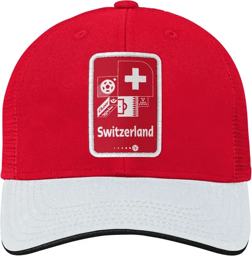 Vista 28 de Outerstuff Sombrero de malla Procrown con mosaico de contraste para la Copa Mundial de la FI verde-blanco