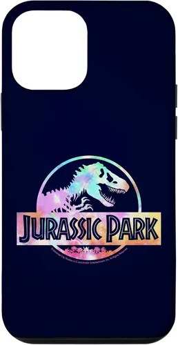 Vista 16 de Funda con logotipo para iPhone 16 Jurassic Park Tie Dye Fill
