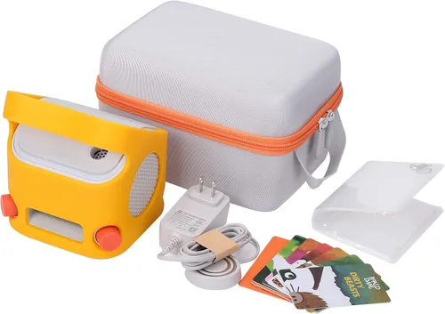 Vista 3 de Aenllosi Estuche rígido de transporte compatible con Yoto Player de 2ª/3ª generación, para niños, reproductor de audiolibros, reproductor de audio