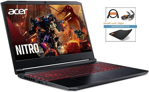 Vista 2 de Acer Nitro 5 2021 NVIDIA GeForce GTX 3050 Intel Core i5-10300H Pantalla IPS Full HD de 15.6 pulgadas de 144 Hz Killer Ethernet E2600 WiFi