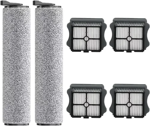 Vista 2 de Compatible with Tineco Floor One S3 Roller Brush & HEPA Filter 4pcs