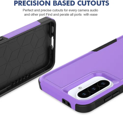 Vista 290 de Jeylly Compatible con Samsung Galaxy A22 5G Funda, Funda Samsung A22 5G con 2pcs protectores de pantalla de vidrio templado