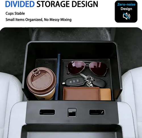 Vista 4 de Autorder Organizador de almacenamiento para debajo del asiento F150 para Ford F150 2015-2025 2026 y Ford F250 F350 F450 2017-2026 Accesorios