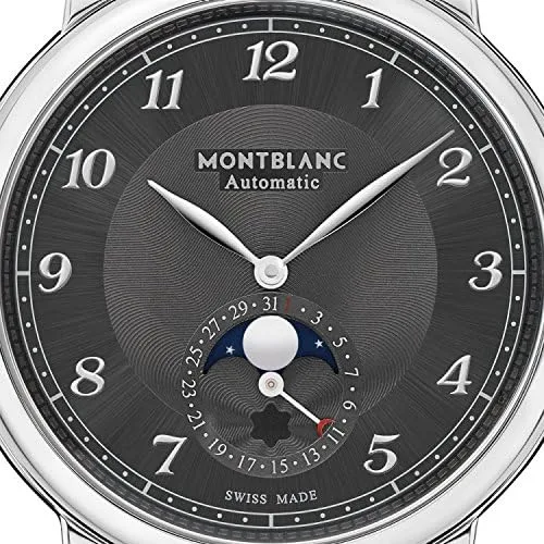Vista 2 de Montblanc Star Legacy Moonphase Automatic Slate Grey Dial Reloj para hombre 118518, Moderno