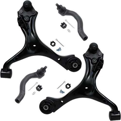 Vista 67 de Detroit Axle - 4 piezas de brazos de control traseros para Ford C-Max, Focus, Mazda 3 5, Volvo C30, C70, S40, V50, 4 brazos de control superiores e