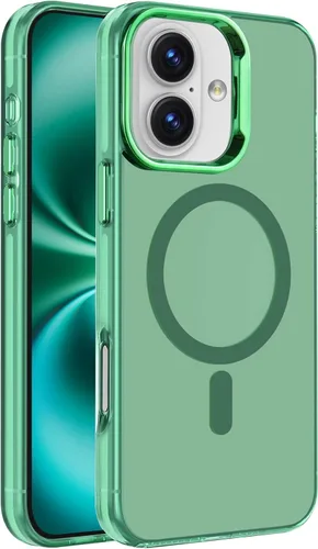 Vista 54 de S. Tedazo Funda magnética para iPhone 7/8 Plus (5.5 pulgadas) compatible con MagSafe, [no amarillenta] delgada, a prueba de golpes, funda para Negro